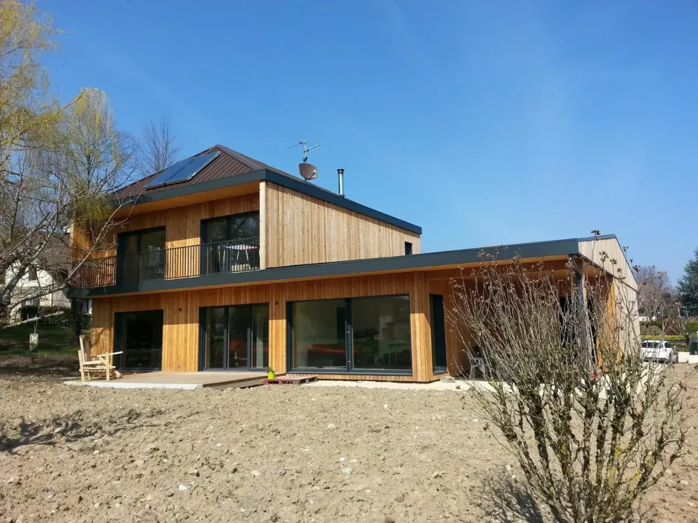 Architecte maison structure bois près de Sallanches 